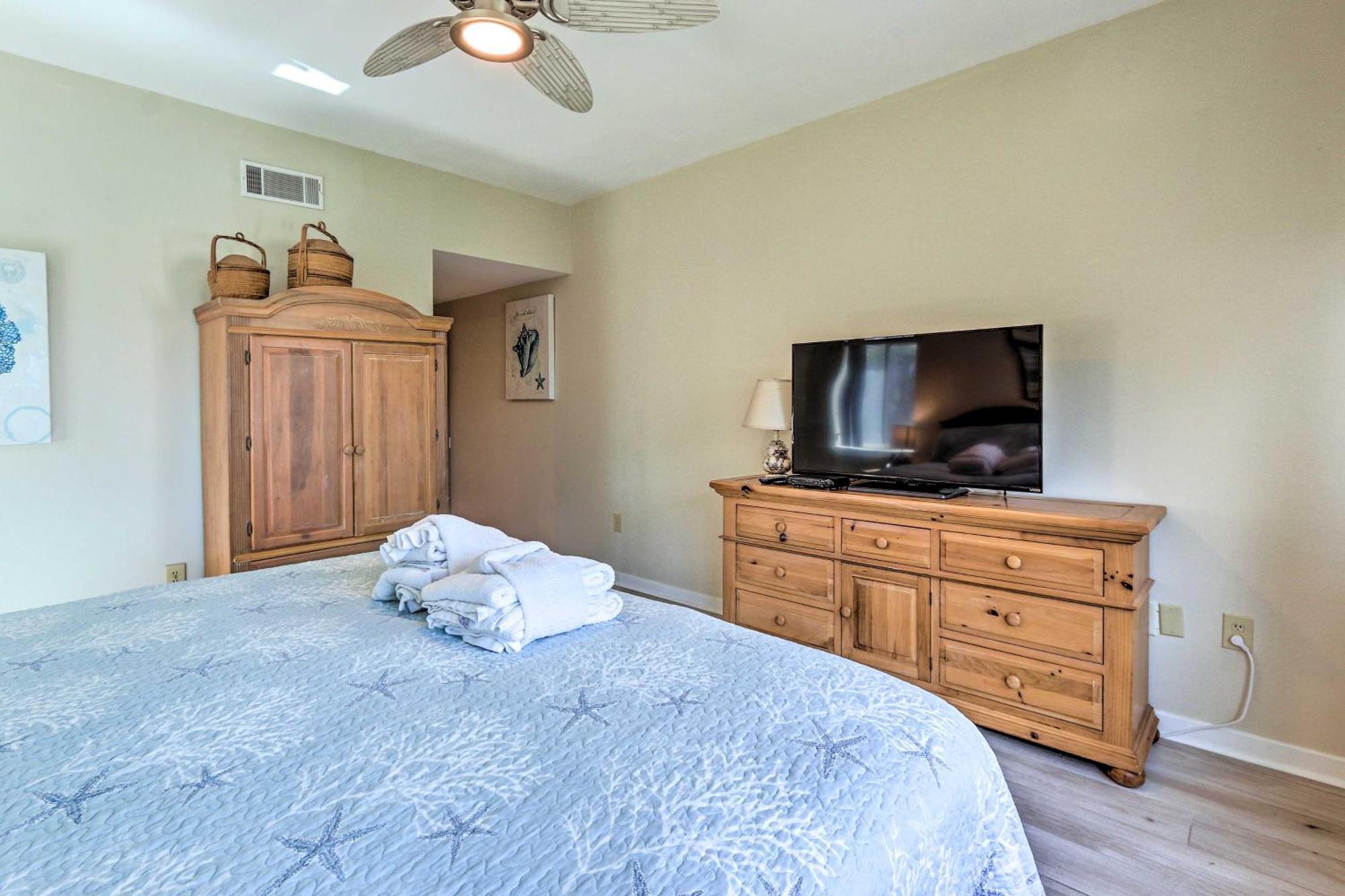 Palmetto Dunes Villa With Views Steps To Beach! Хилтон-Хед-Айленд Экстерьер фото